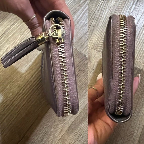 Gucci Small Soho Disco Metallic Wallet - Picture 12 of 16